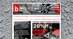 Desktop Screenshot of blitzautospa.com